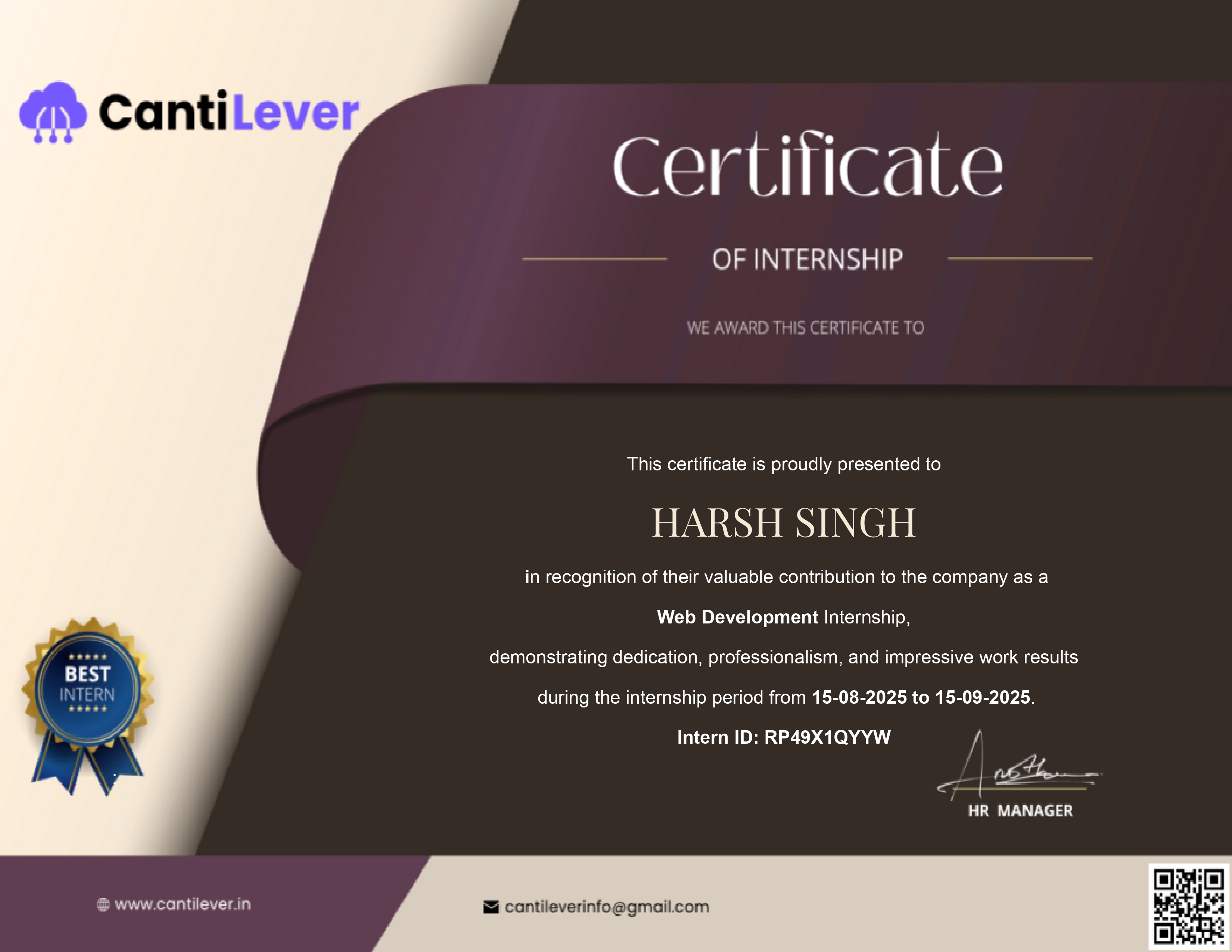 Certificate_HARSH_SINGH_page 0001